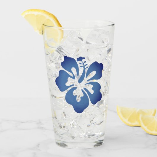 ハワイアンプリント タンブラーグラス (アイス正面)