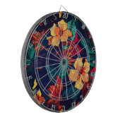 ハワイアンプリント ダーツボード (正面左)