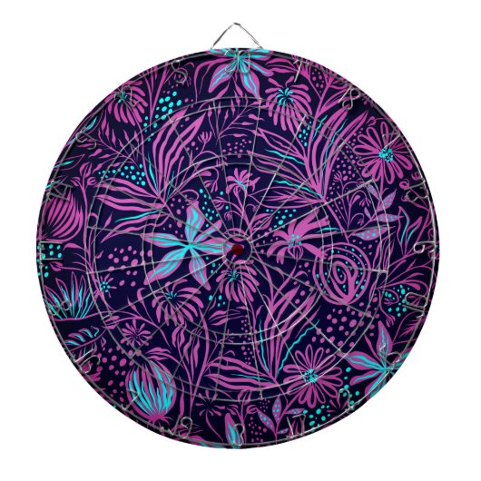 ハワイアンプリント ダーツボード (正面)