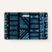 ハワイアンプリント バッジ (正面)