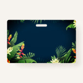 ハワイアンプリント バッジ (正面)