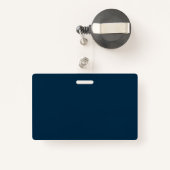 ハワイアンプリント バッジ (裏面リトラクタブル付き)