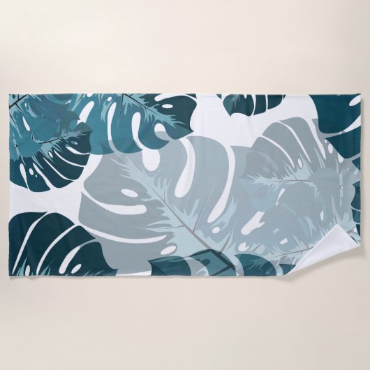 ハワイアンプリント ビーチタオル (正面)