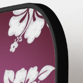 ハワイアンプリント ピックルボールラケット (左詳細)