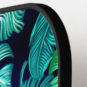 ハワイアンプリント ピックルボールラケット (左詳細)