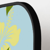 ハワイアンプリント ピックルボールラケット (左詳細)