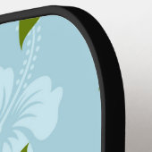 ハワイアンプリント ピックルボールラケット (左詳細)