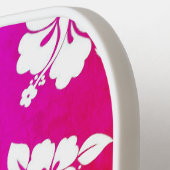 ハワイアンプリント ピックルボールラケット (左詳細)