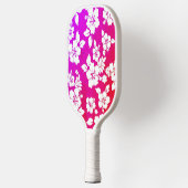 ハワイアンプリント ピックルボールラケット (左)