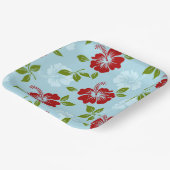 ハワイアンプリント ペーパープレート (傾斜あり)