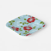 ハワイアンプリント ペーパープレート (傾斜あり)