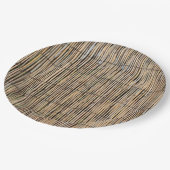 ハワイアンプリント ペーパープレート (アングル)