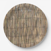 ハワイアンプリント ペーパープレート (正面)