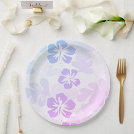 ハワイアンプリント ペーパープレート