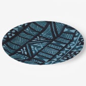 ハワイアンプリント ペーパープレート (アングル)