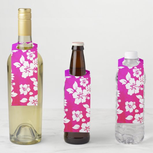 ハワイアンプリント ボトルネックタグ (インサイチュ)