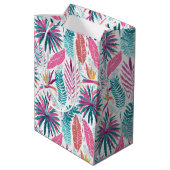ハワイアンプリント ミディアムペーパーバッグ (裏面アングル)