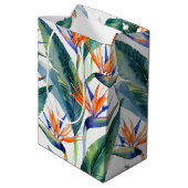 ハワイアンプリント ミディアムペーパーバッグ (裏面アングル)