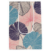 ハワイアンプリント ミディアムペーパーバッグ (裏面)