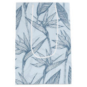 ハワイアンプリント ミディアムペーパーバッグ (裏面)