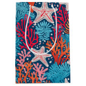 ハワイアンプリント ミディアムペーパーバッグ (正面)