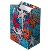 ハワイアンプリント ミディアムペーパーバッグ (裏面アングル)