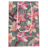 ハワイアンプリント ミディアムペーパーバッグ (裏面)