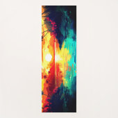 ハワイアンプリント ヨガマット (正面)