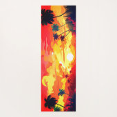 ハワイアンプリント ヨガマット (裏面)