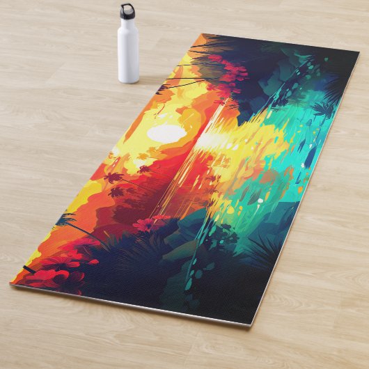 ハワイアンプリント ヨガマット (インサイチュ)