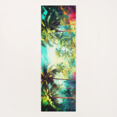 ハワイアンプリント ヨガマット (裏面)