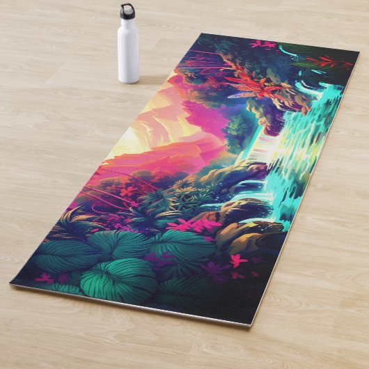 ハワイアンプリント ヨガマット (インサイチュ)