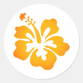 ハワイアンプリント ラウンドシール (正面)