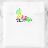 ハワイアンプリント ラウンドシール (バッグ)