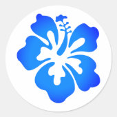 ハワイアンプリント ラウンドシール (正面)