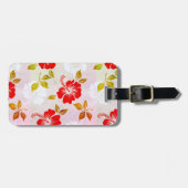 ハワイアンプリント ラゲッジタグ (正面横)