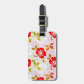 ハワイアンプリント ラゲッジタグ (正面縦)