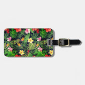 ハワイアンプリント ラゲッジタグ (正面横)