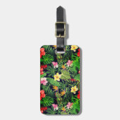 ハワイアンプリント ラゲッジタグ (正面縦)