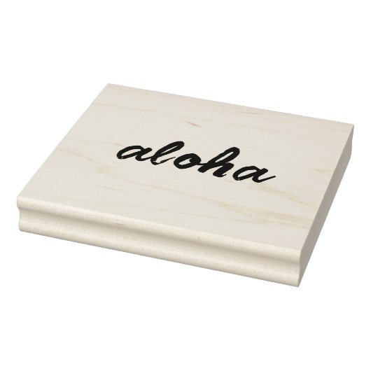ハワイアンプリント ラバースタンプ (スタンプ)