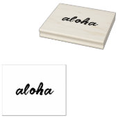ハワイアンプリント ラバースタンプ (押印)