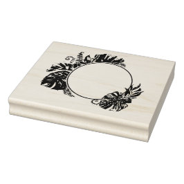 ハワイアンプリント ラバースタンプ