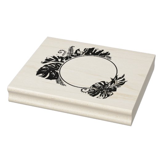 ハワイアンプリント ラバースタンプ (スタンプ)