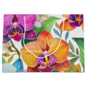 ハワイアンプリント ラージペーパーバッグ (正面)