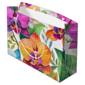 ハワイアンプリント ラージペーパーバッグ (裏面アングル)