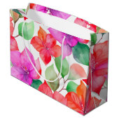 ハワイアンプリント ラージペーパーバッグ (裏面アングル)