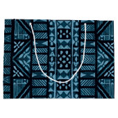 ハワイアンプリント ラージペーパーバッグ (裏面)