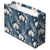 ハワイアンプリント ラージペーパーバッグ (裏面アングル)