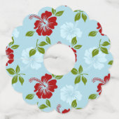 ハワイアンプリント ワイングラスタグ (正面)