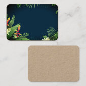 ハワイアンプリント 名刺 (正面/裏面)